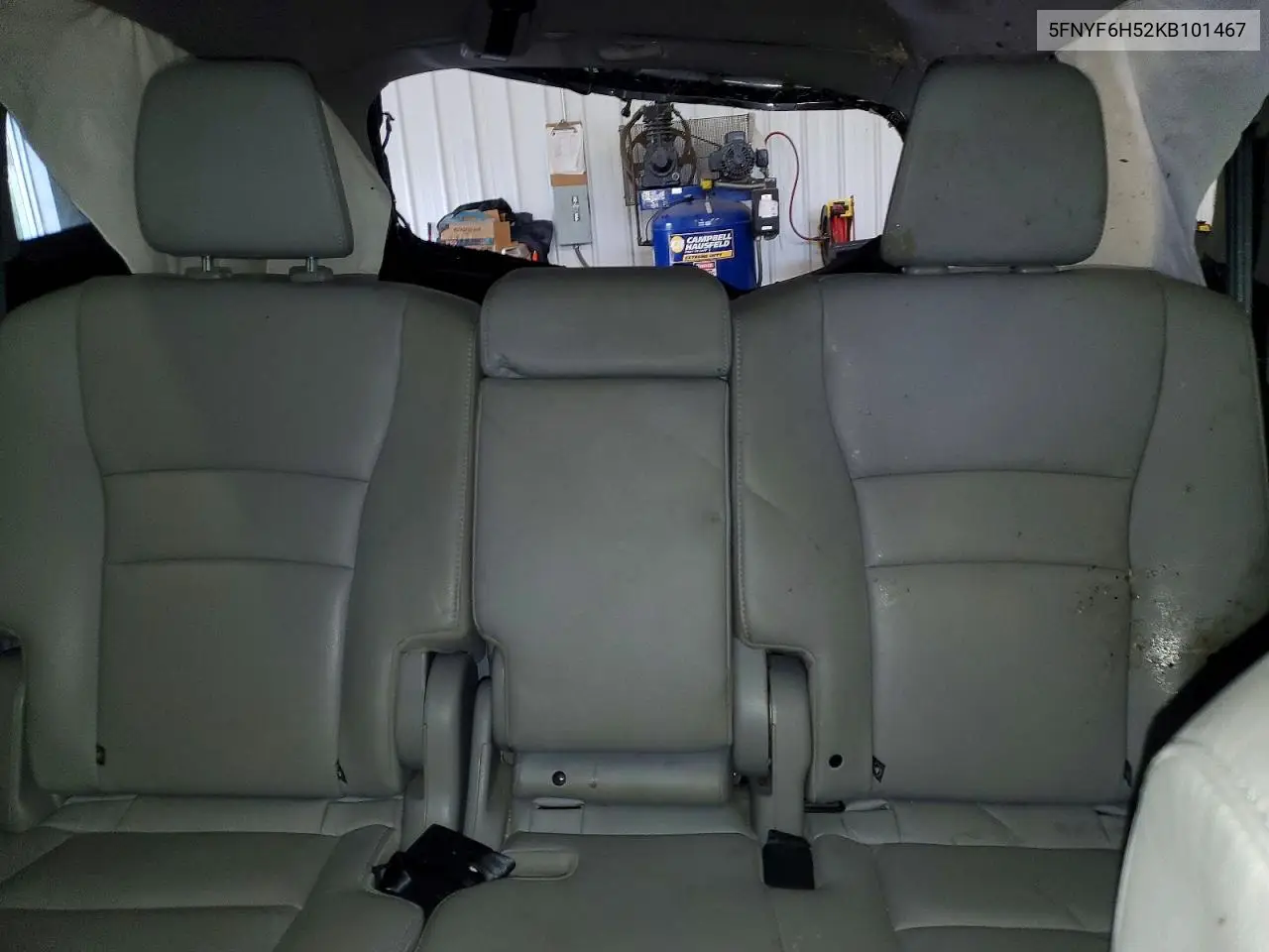 2019 Honda Pilot Exl VIN: 5FNYF6H52KB101467 Lot: 59723536
