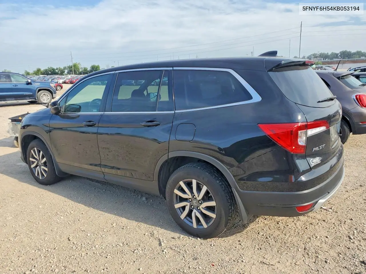 2019 Honda Pilot Exl VIN: 5FNYF6H54KB053194 Lot: 59827746