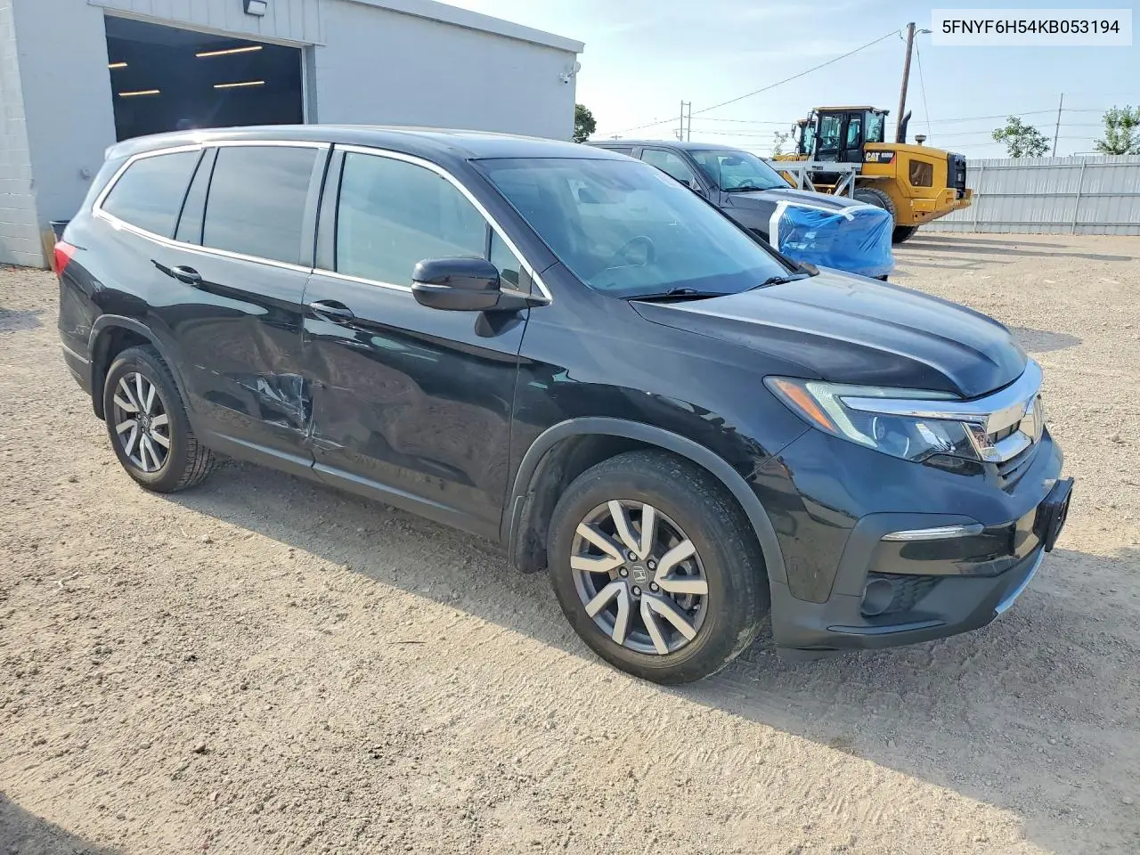 2019 Honda Pilot Exl VIN: 5FNYF6H54KB053194 Lot: 59827746
