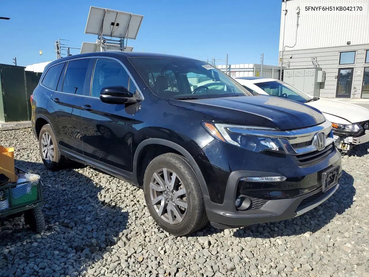 2019 Honda Pilot Exl VIN: 5FNYF6H51KB042170 Lot: 60972346