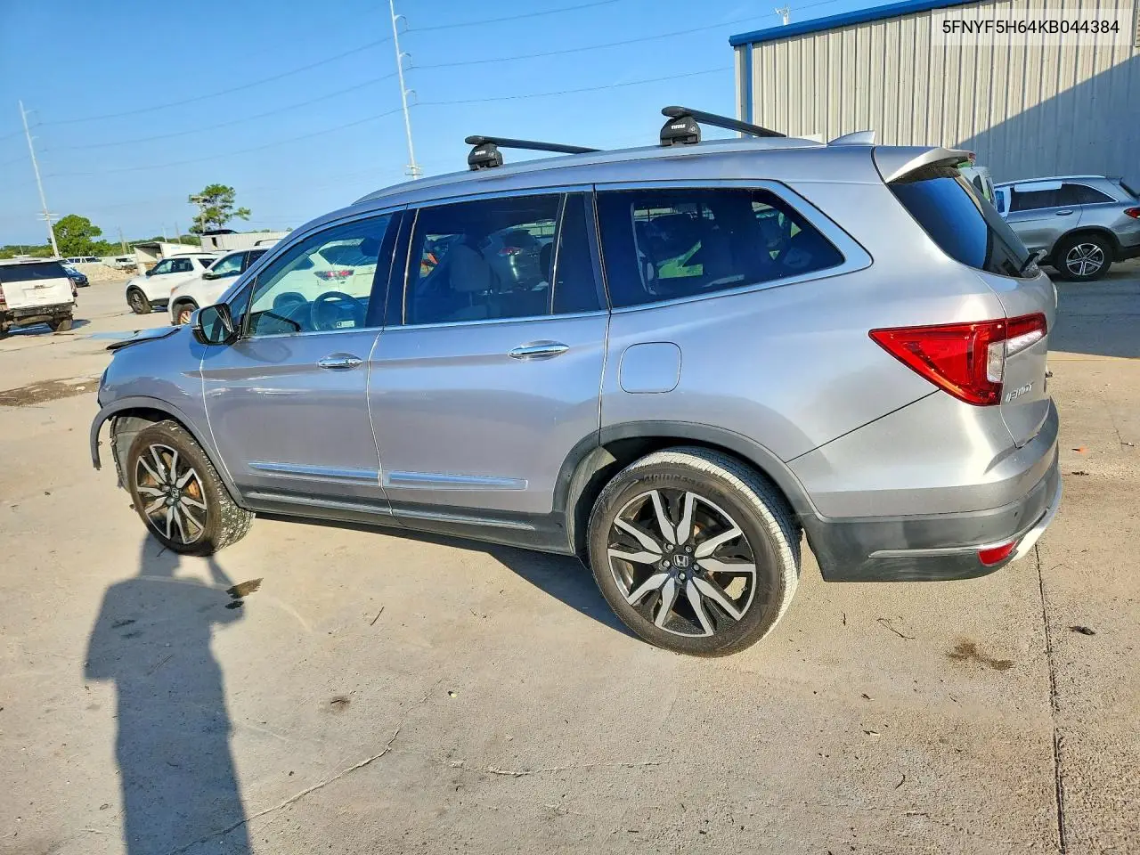 2019 Honda Pilot Touring VIN: 5FNYF5H64KB044384 Lot: 61713246