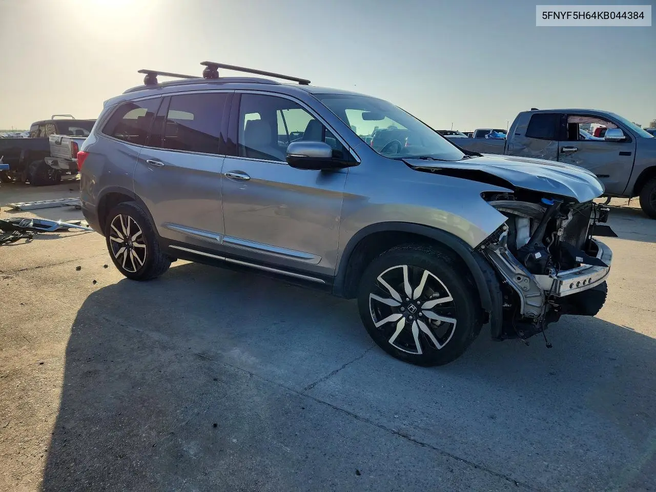 2019 Honda Pilot Touring VIN: 5FNYF5H64KB044384 Lot: 61713246