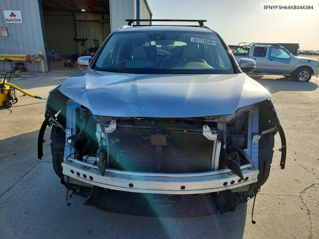 2019 Honda Pilot Touring VIN: 5FNYF5H64KB044384 Lot: 61713246