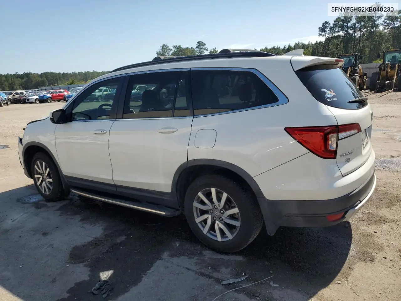 5FNYF5H52KB040230 2019 Honda Pilot Exl