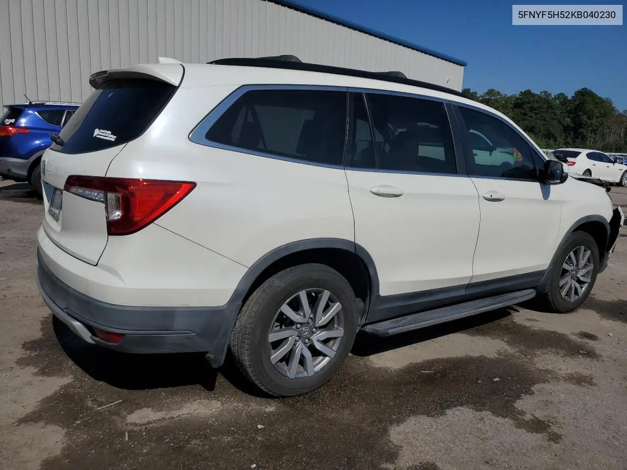 5FNYF5H52KB040230 2019 Honda Pilot Exl
