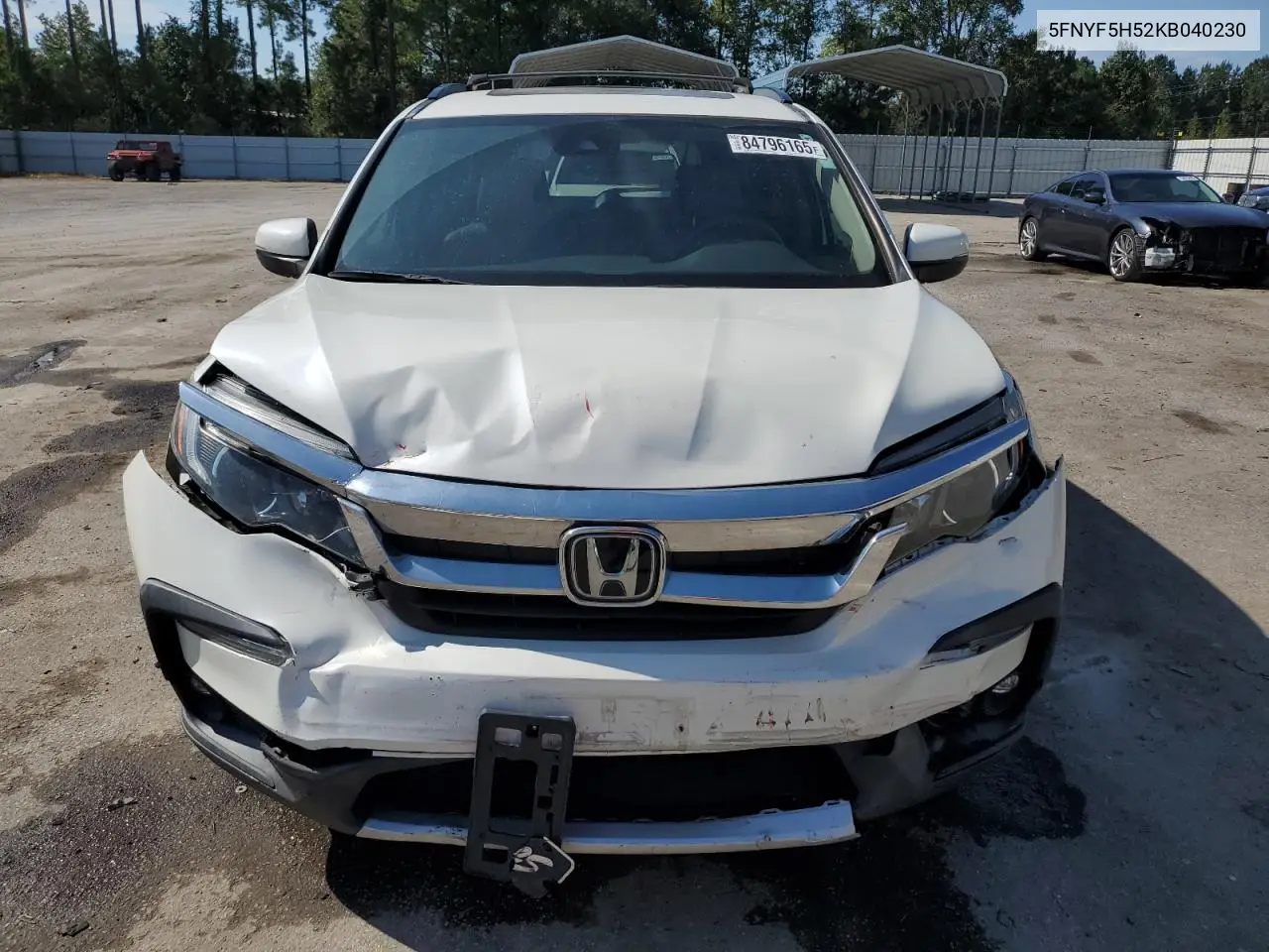 5FNYF5H52KB040230 2019 Honda Pilot Exl