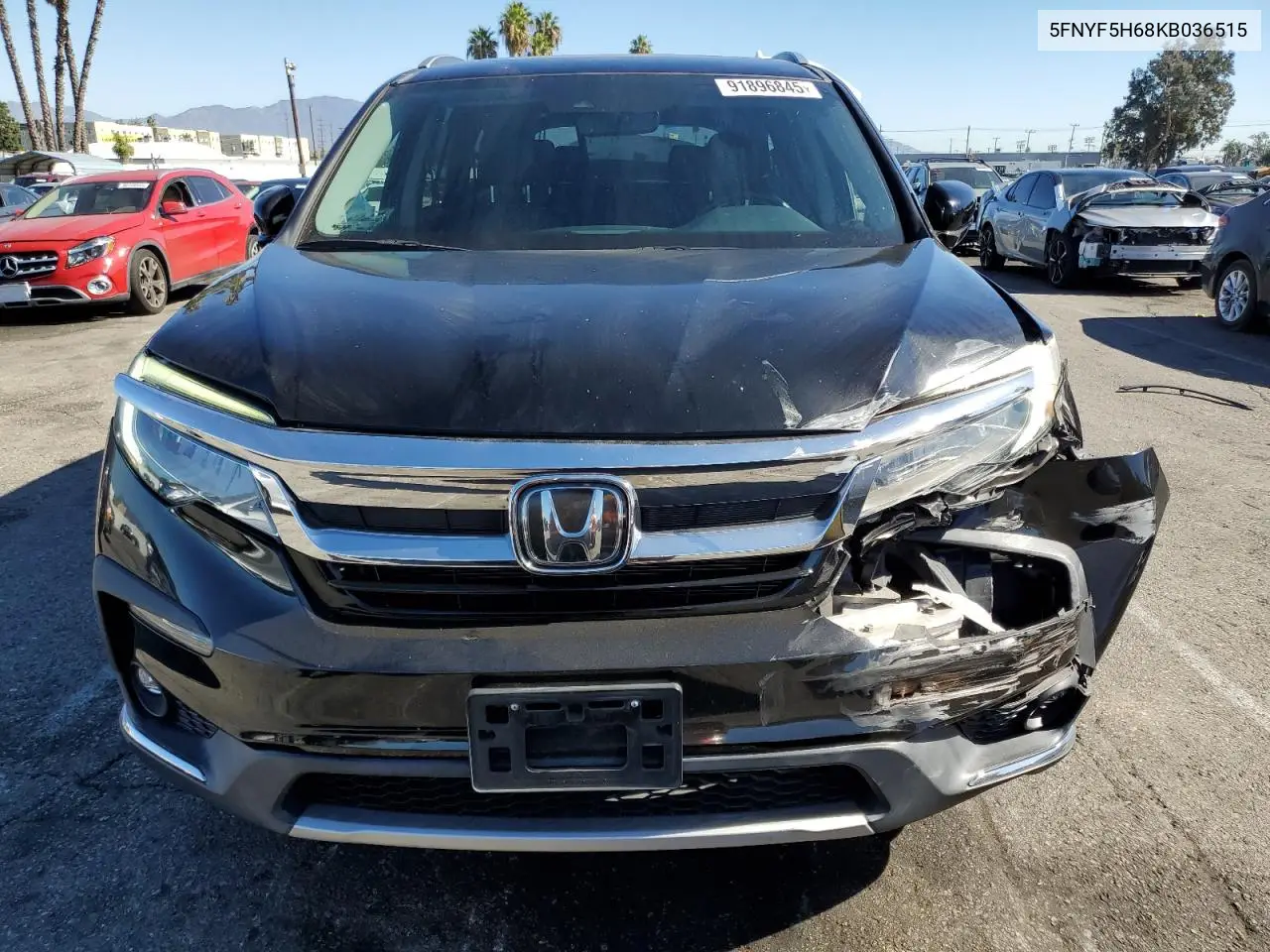 5FNYF5H68KB036515 2019 Honda Pilot Touring