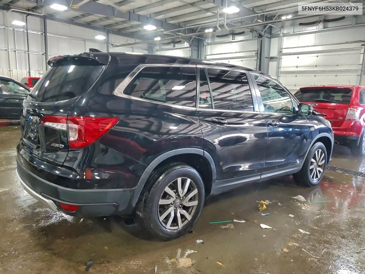 5FNYF6H53KB024379 2019 Honda Pilot Exl