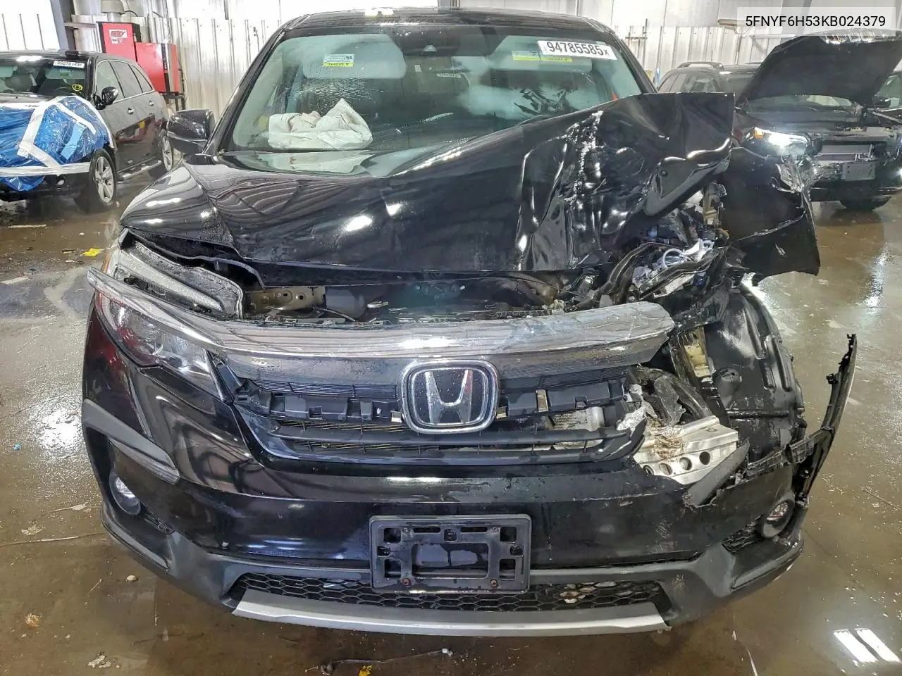 5FNYF6H53KB024379 2019 Honda Pilot Exl