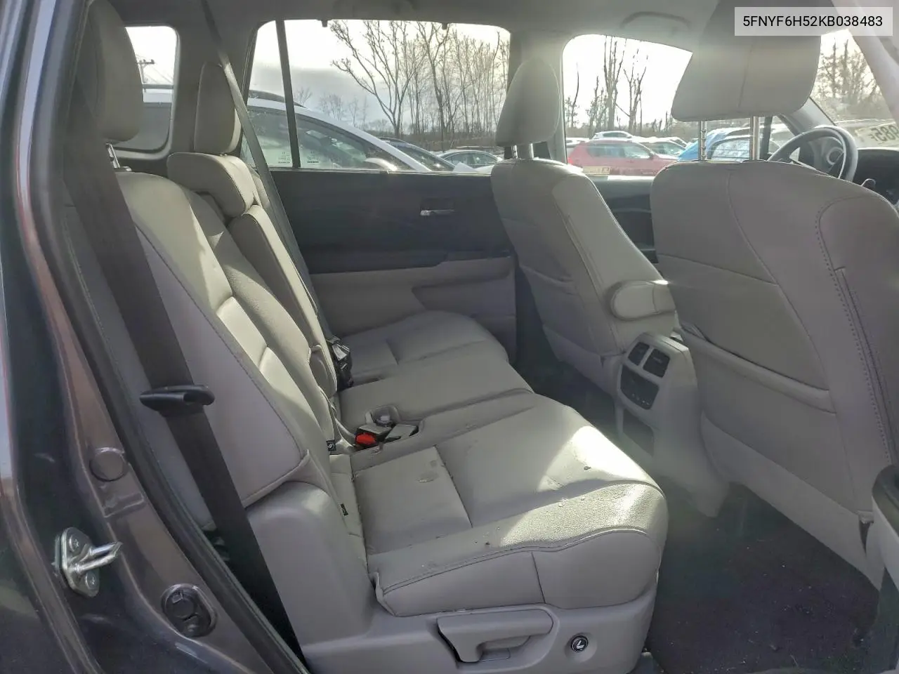 5FNYF6H52KB038483 2019 Honda Pilot Exl