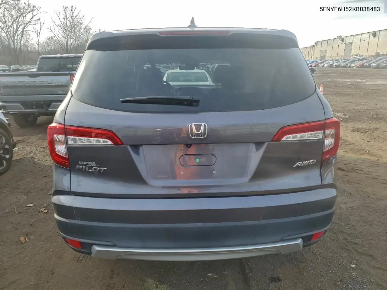 5FNYF6H52KB038483 2019 Honda Pilot Exl
