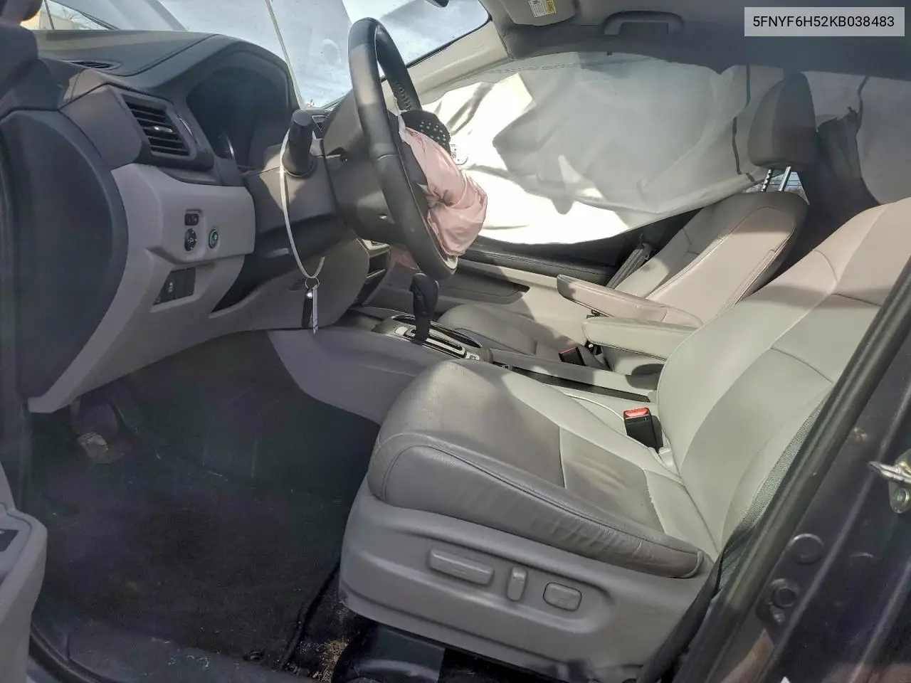 5FNYF6H52KB038483 2019 Honda Pilot Exl
