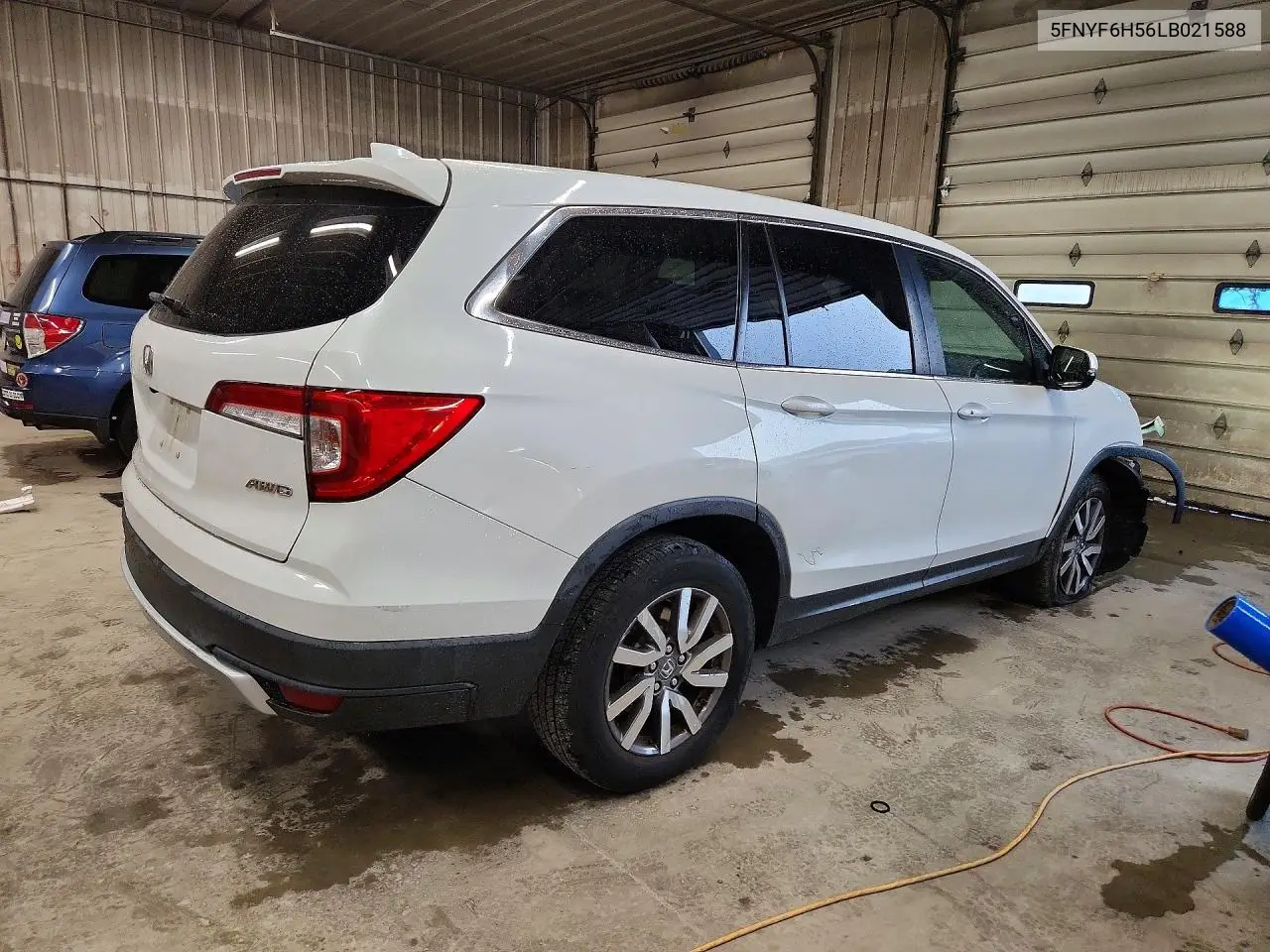 2020 Honda Pilot Exl VIN: 5FNYF6H56LB021588 Lot: 60450476
