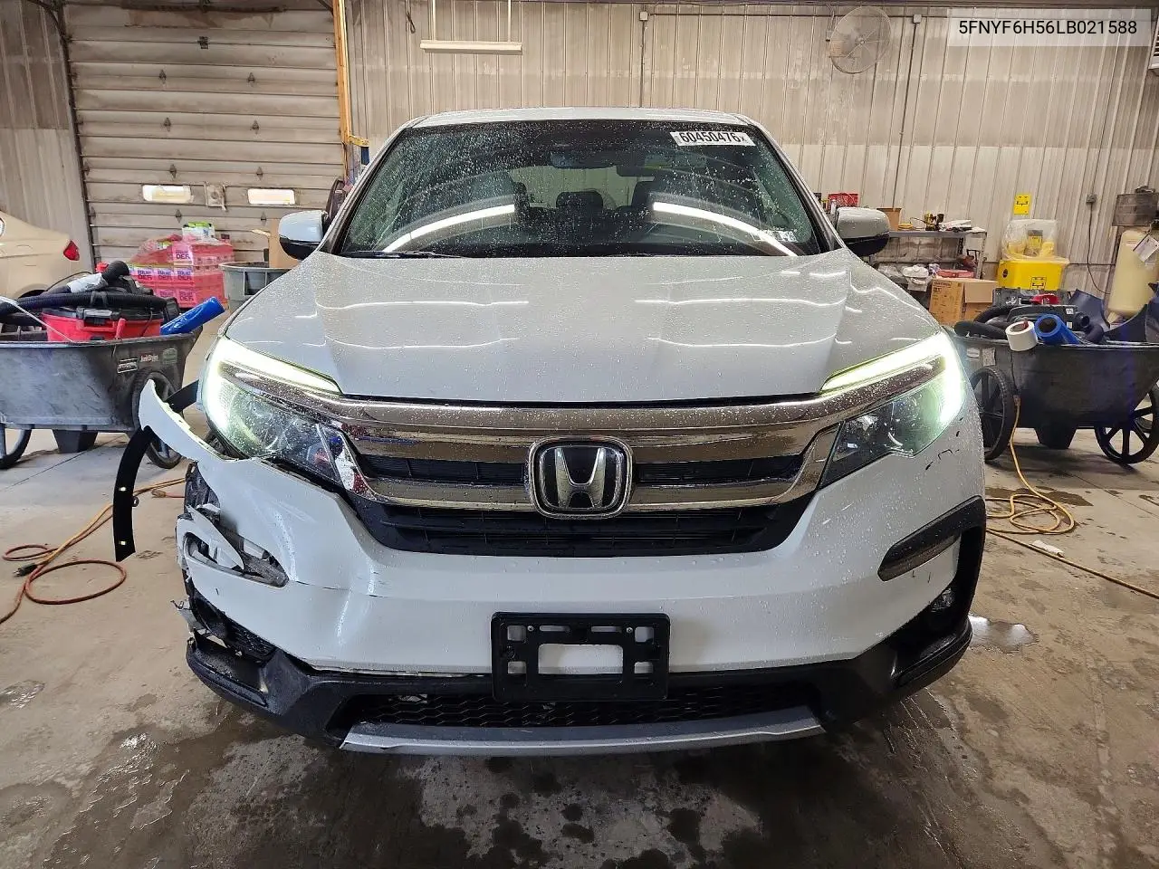 2020 Honda Pilot Exl VIN: 5FNYF6H56LB021588 Lot: 60450476