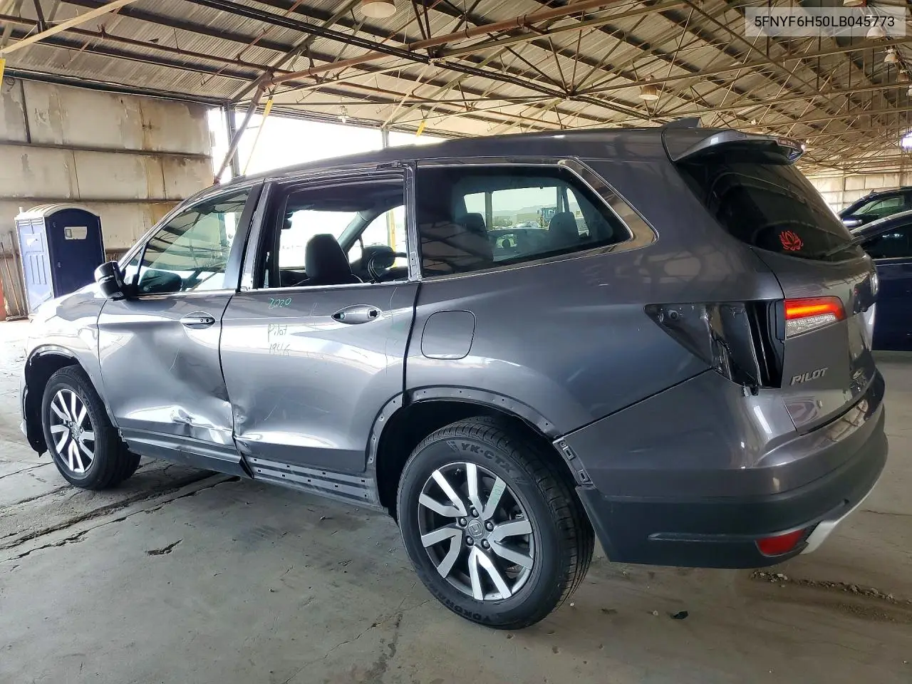 2020 Honda Pilot Exl VIN: 5FNYF6H50LB045773 Lot: 61600006
