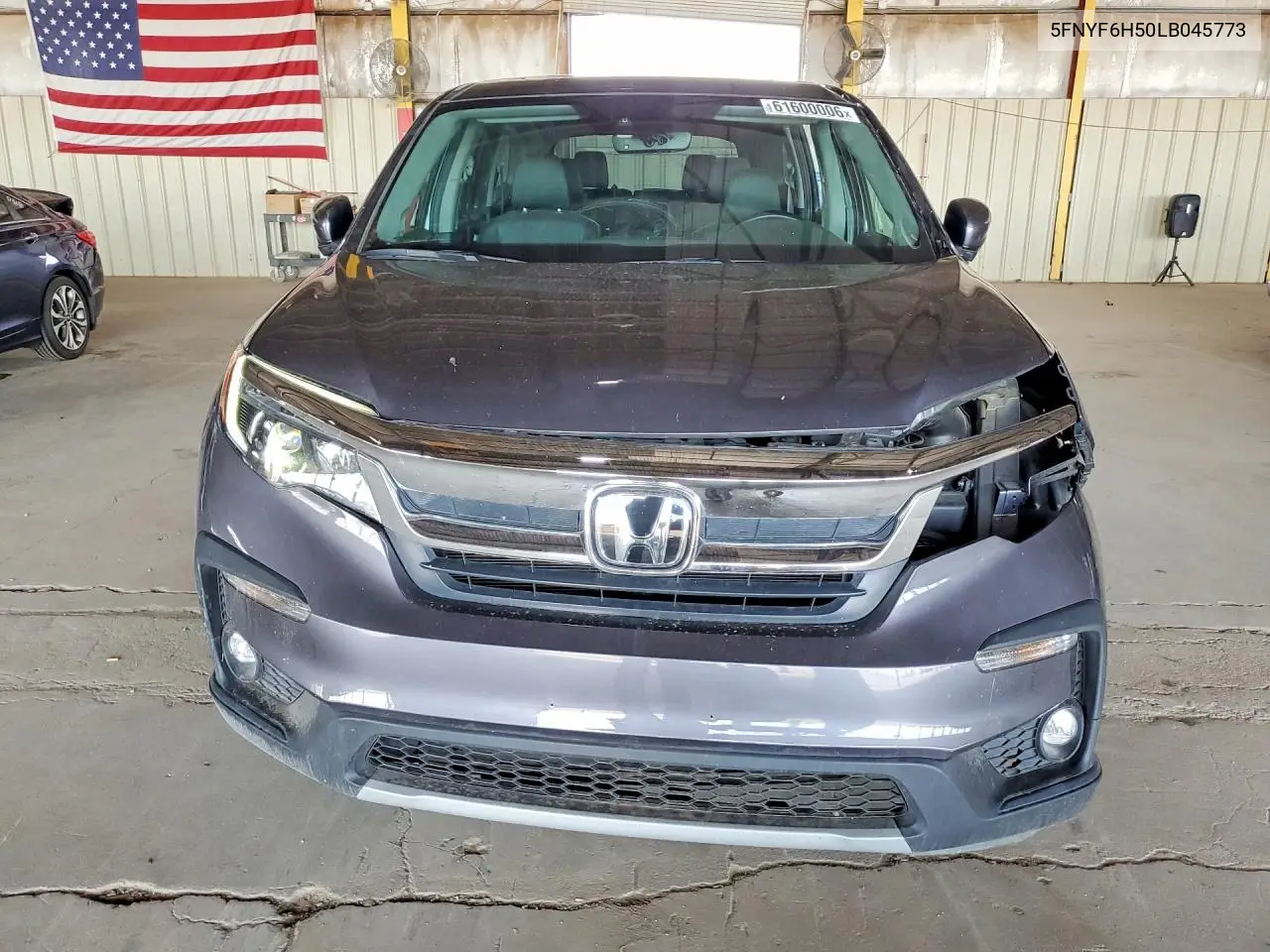 2020 Honda Pilot Exl VIN: 5FNYF6H50LB045773 Lot: 61600006
