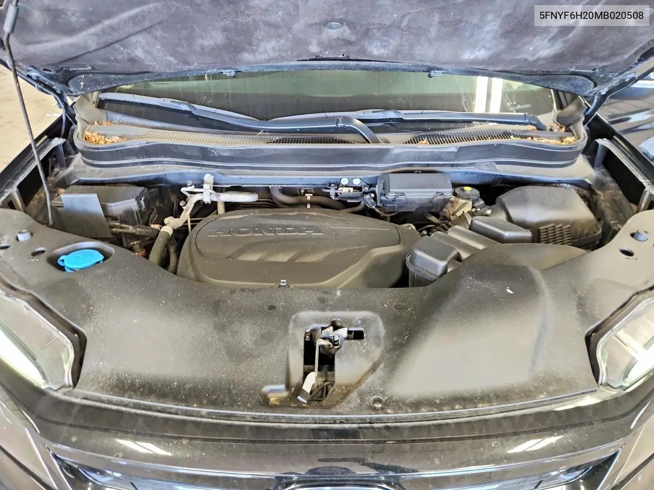 2021 Honda Pilot Se VIN: 5FNYF6H20MB020508 Lot: 56296716