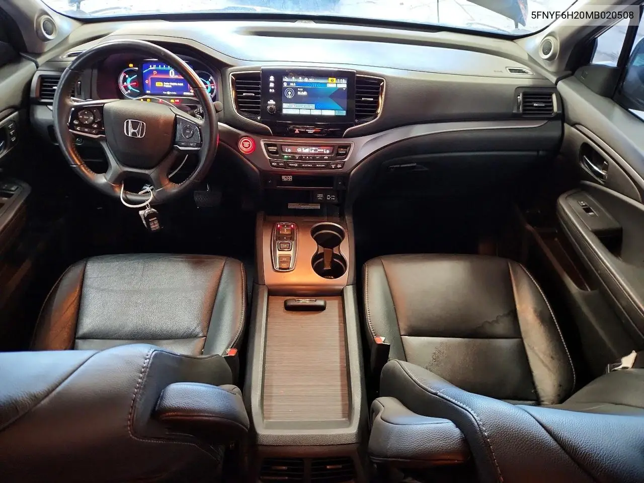 2021 Honda Pilot Se VIN: 5FNYF6H20MB020508 Lot: 56296716
