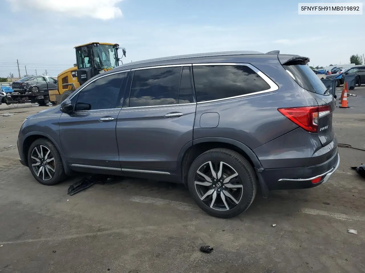 5FNYF5H91MB019892 2021 Honda Pilot Touring Touring