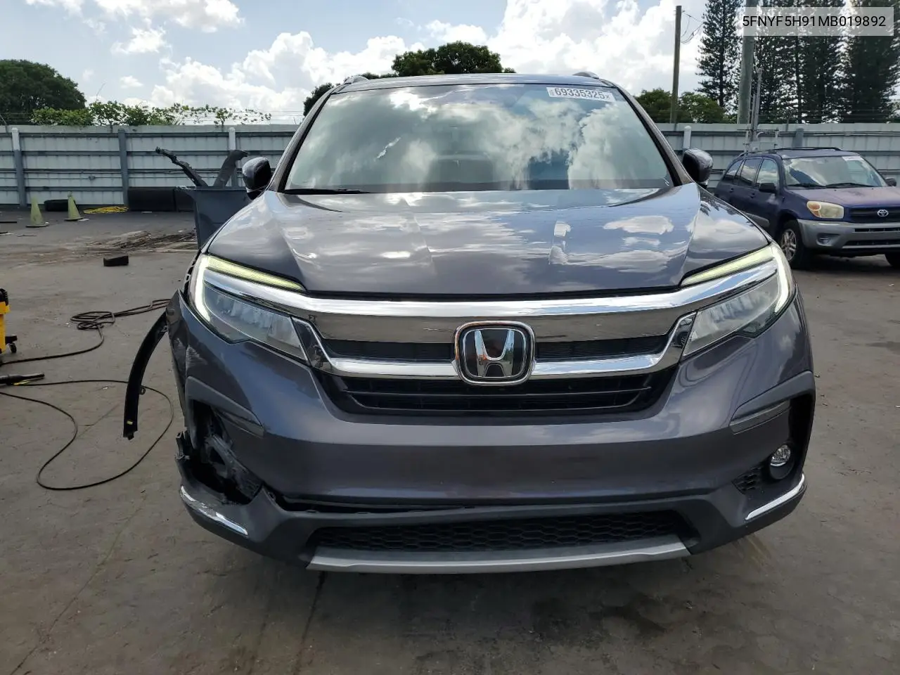 5FNYF5H91MB019892 2021 Honda Pilot Touring Touring