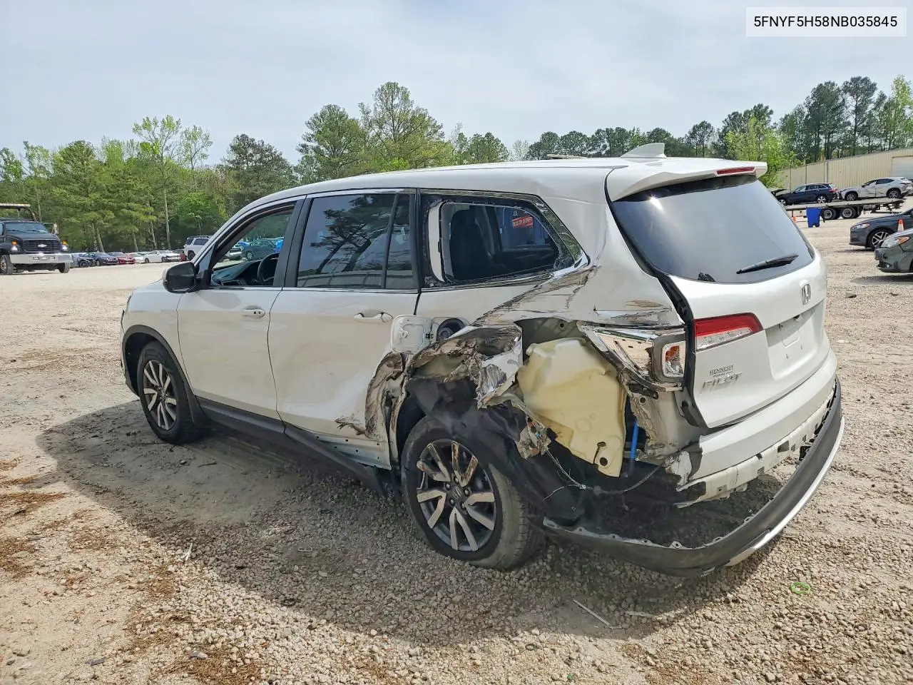 5FNYF5H58NB035845 2022 Honda Pilot
