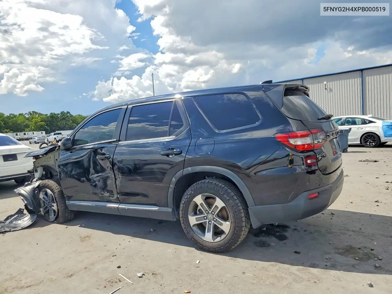 2023 Honda Pilot Exl VIN: 5FNYG2H4XPB000519 Lot: 57055976