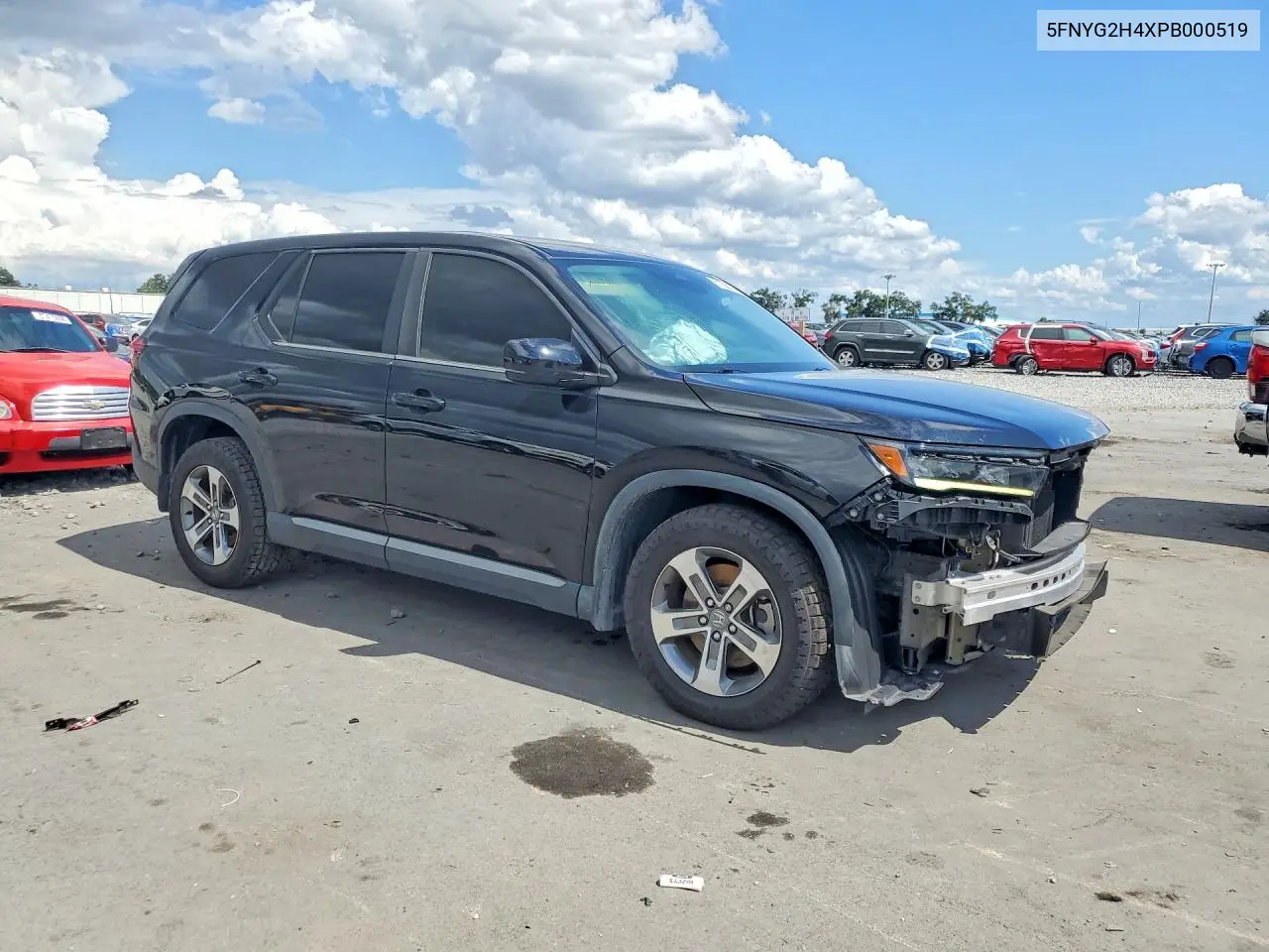 2023 Honda Pilot Exl VIN: 5FNYG2H4XPB000519 Lot: 57055976