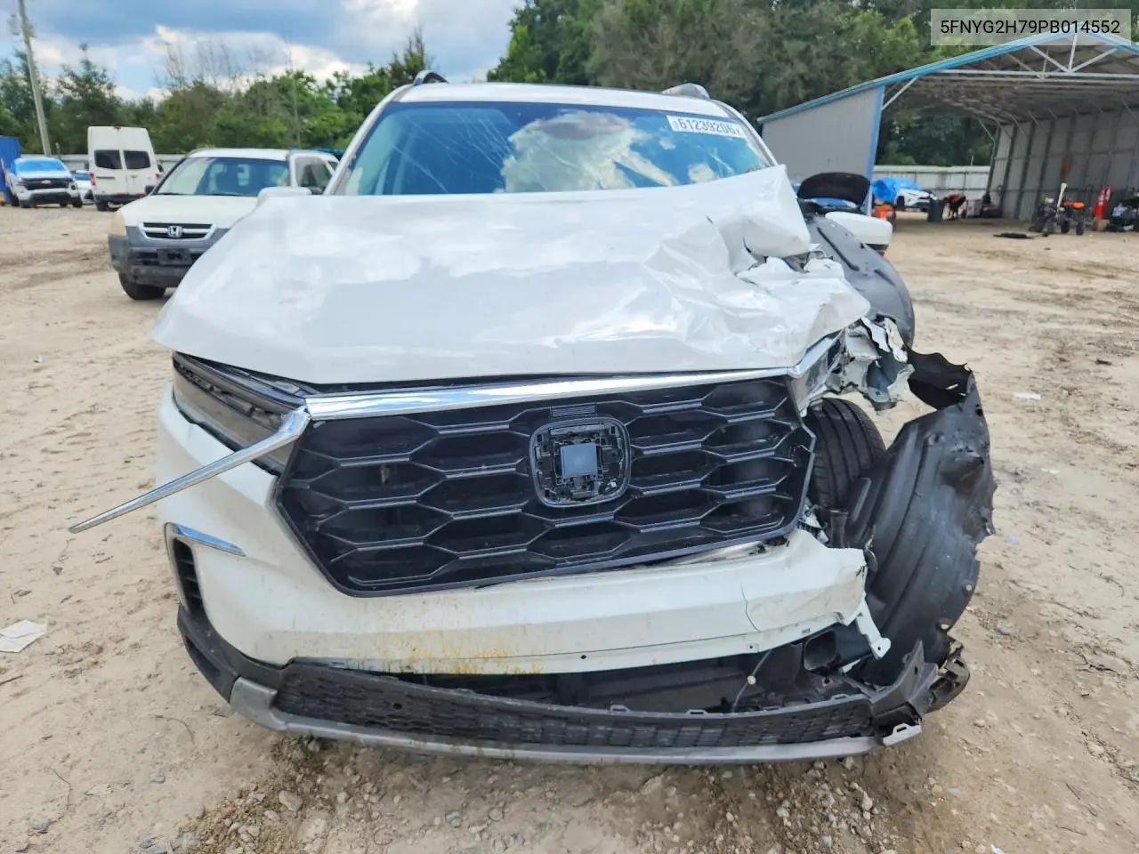 2023 Honda Pilot Touring VIN: 5FNYG2H79PB014552 Lot: 61239206