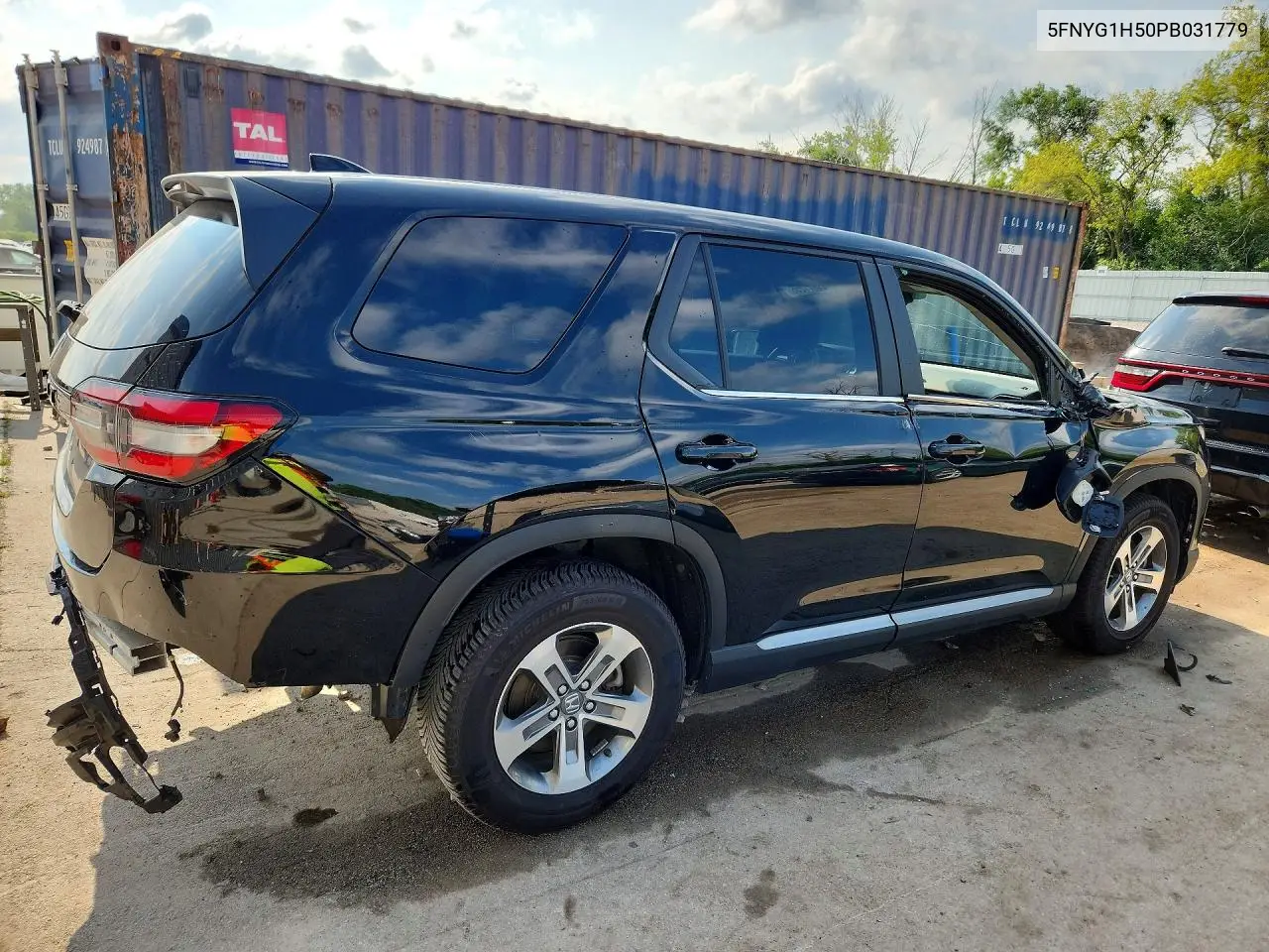 2023 Honda Pilot Exl VIN: 5FNYG1H50PB031779 Lot: 61971256