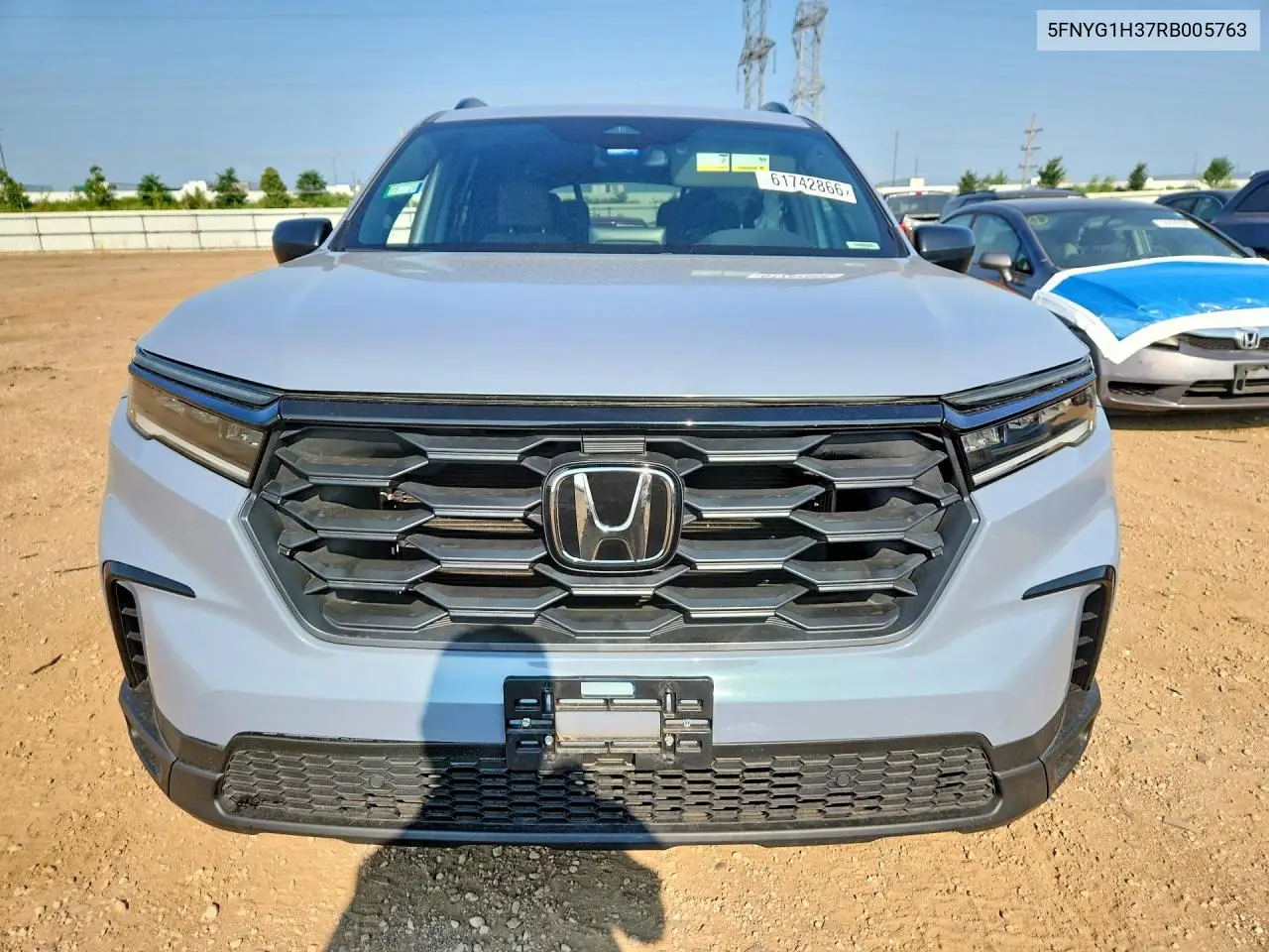 2024 Honda Pilot Sport VIN: 5FNYG1H37RB005763 Lot: 61742866