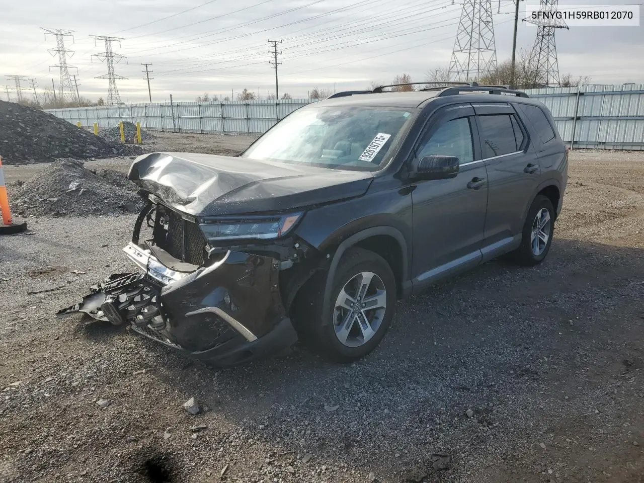 5FNYG1H59RB012070 2024 Honda Pilot Exl