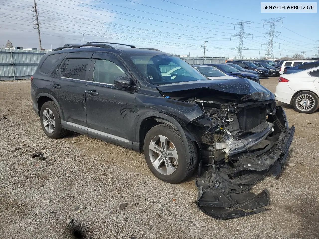 5FNYG1H59RB012070 2024 Honda Pilot Exl