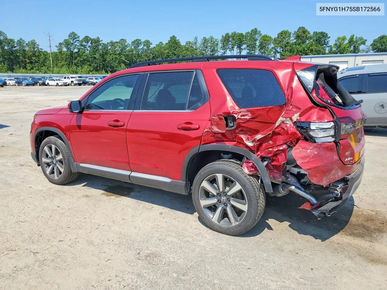 2025 Honda Pilot Touring VIN: 5FNYG1H75SB172566 Lot: 59830836