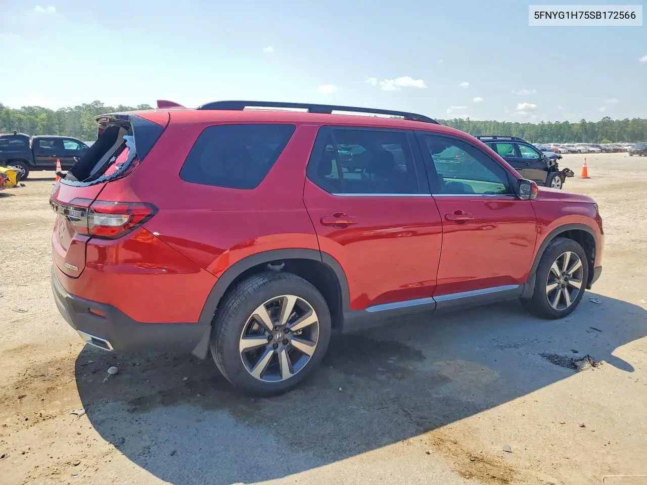 2025 Honda Pilot Touring VIN: 5FNYG1H75SB172566 Lot: 59830836