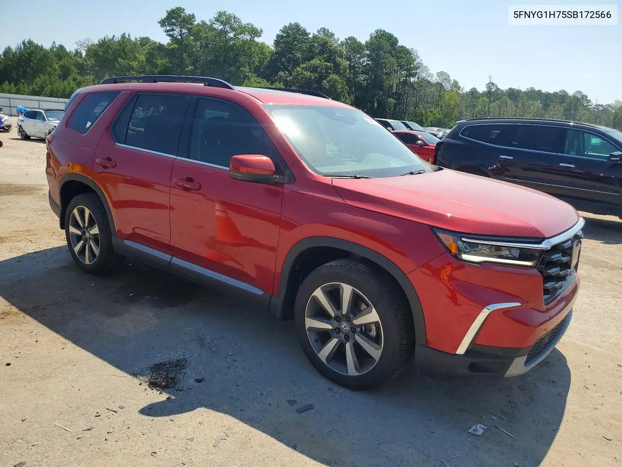 2025 Honda Pilot Touring VIN: 5FNYG1H75SB172566 Lot: 59830836