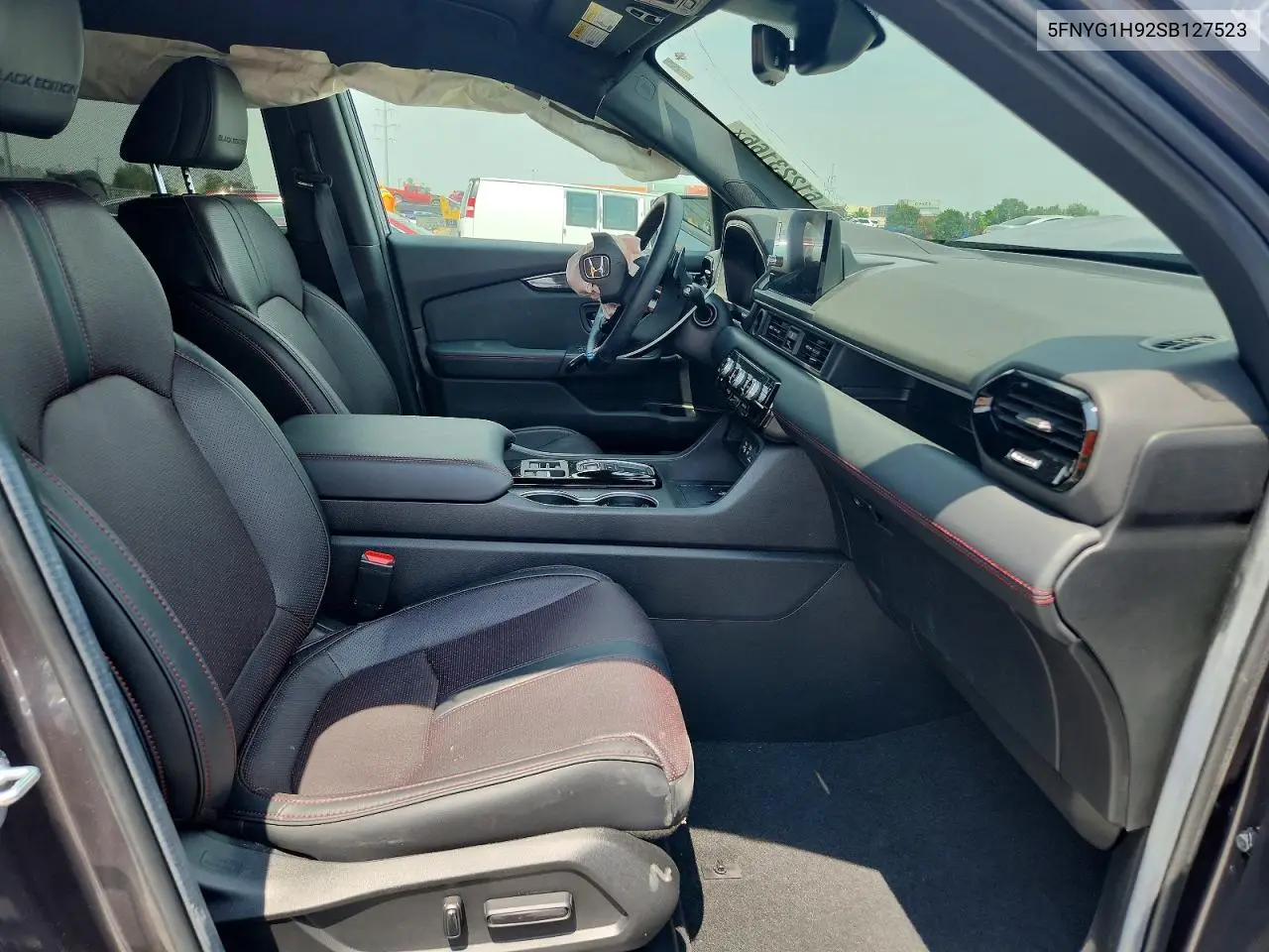 2025 Honda Pilot Black VIN: 5FNYG1H92SB127523 Lot: 61223166