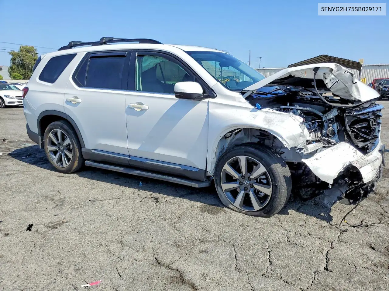 2025 Honda Pilot Touring VIN: 5FNYG2H75SB029171 Lot: 62147336