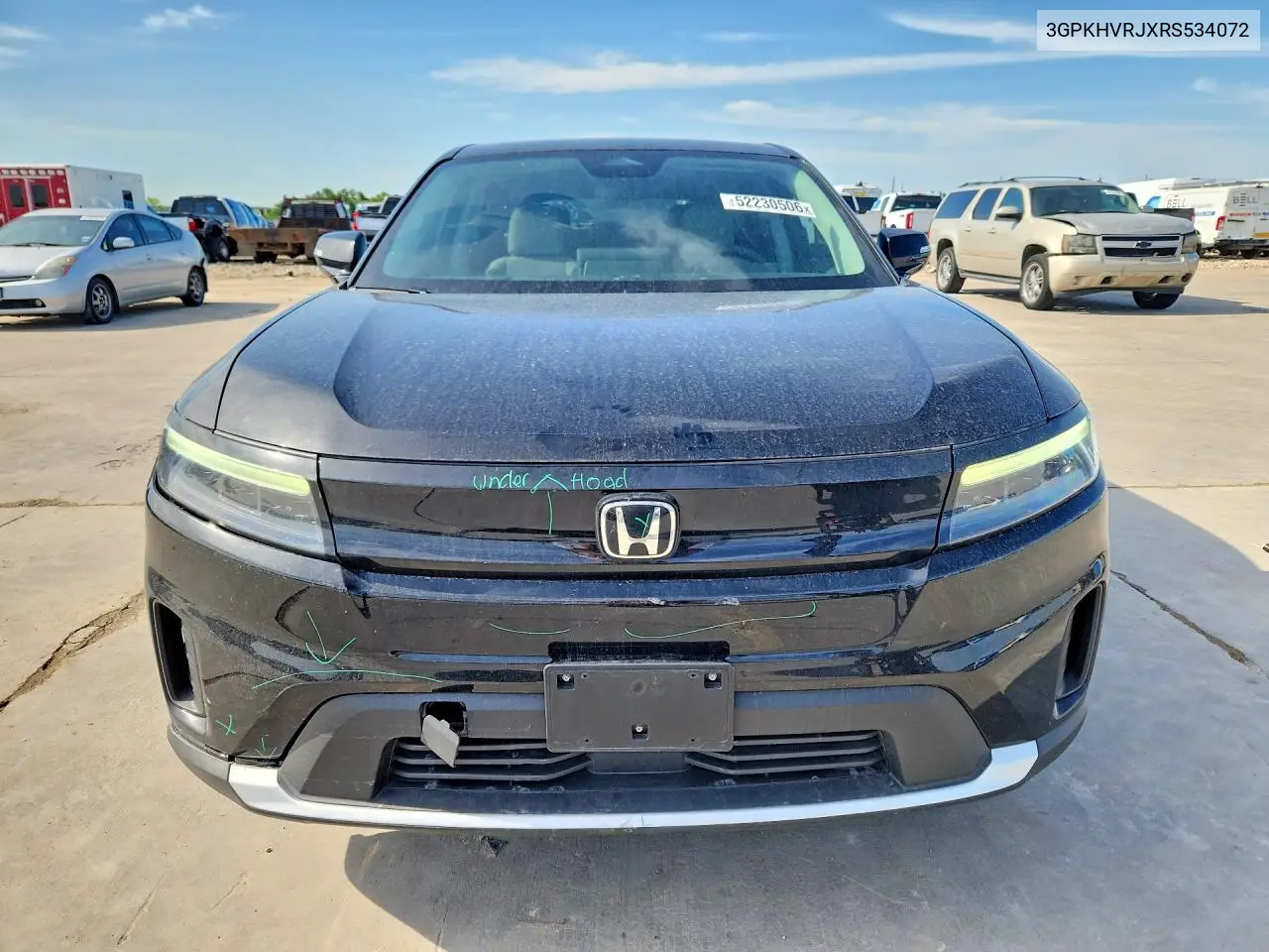 2024 Honda Prologue Ex VIN: 3GPKHVRJXRS534072 Lot: 52230506