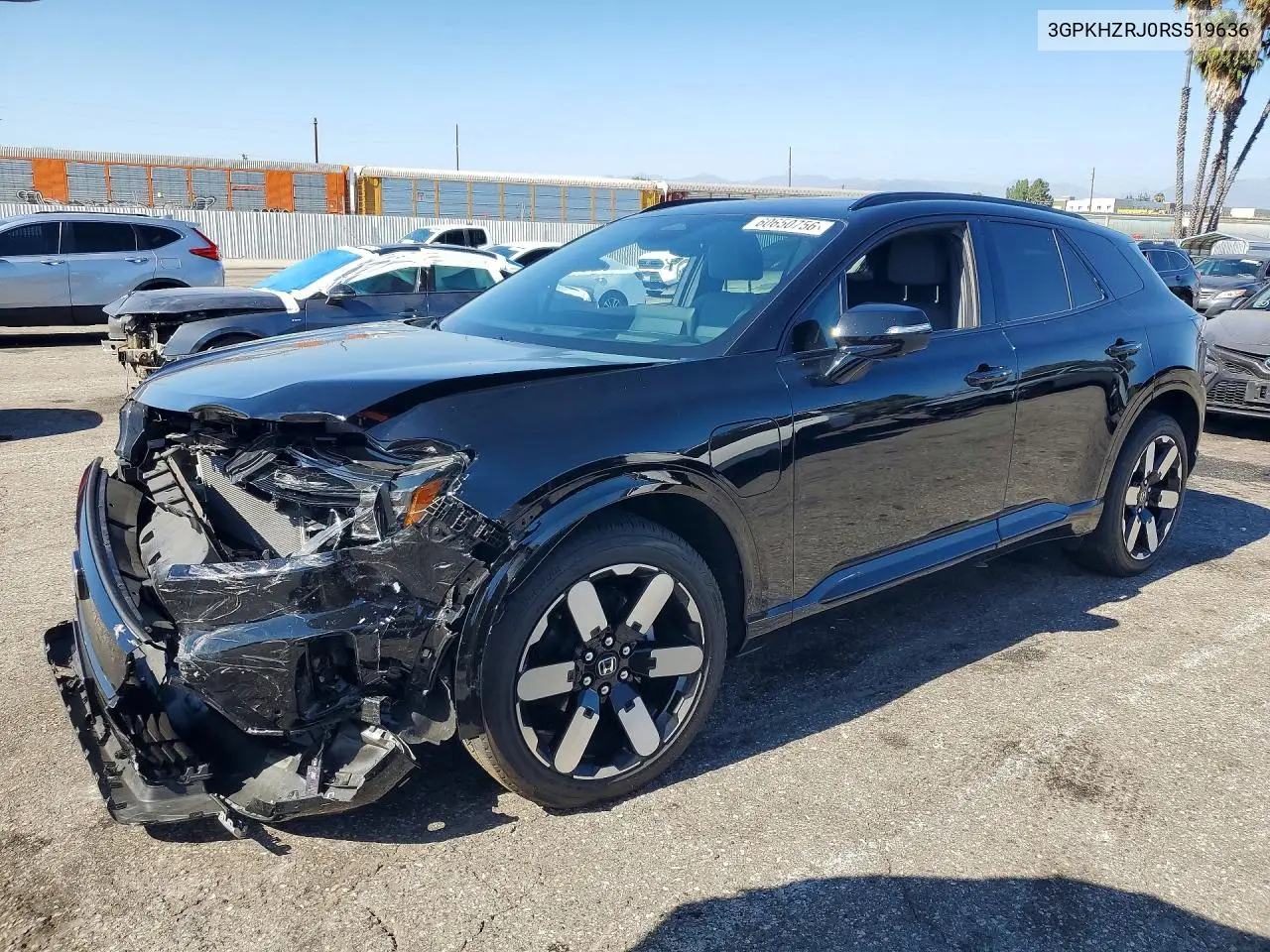 2024 Honda Prologue Elite VIN: 3GPKHZRJ0RS519636 Lot: 60650756