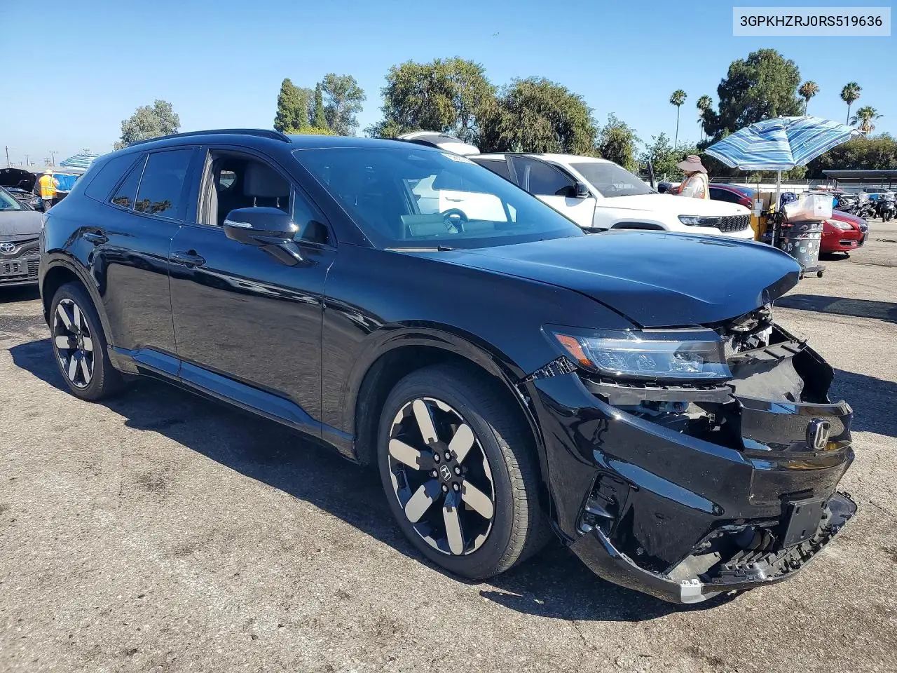 2024 Honda Prologue Elite VIN: 3GPKHZRJ0RS519636 Lot: 60650756