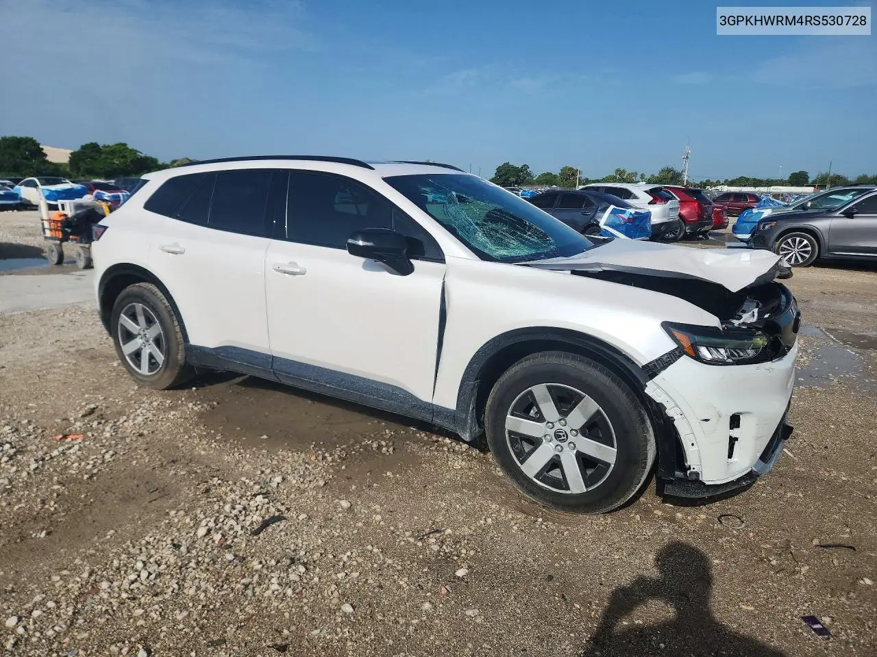2024 Honda Prologue Ex-L VIN: 3GPKHWRM4RS530728 Lot: 60799126