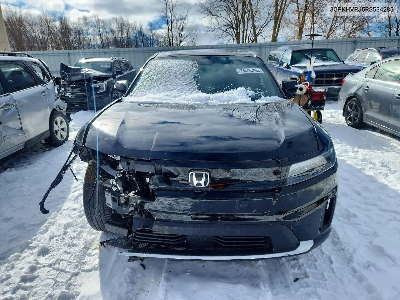 2024 Honda Prologue Ex VIN: 3GPKHVRJ5RS534285 Lot: 74505265