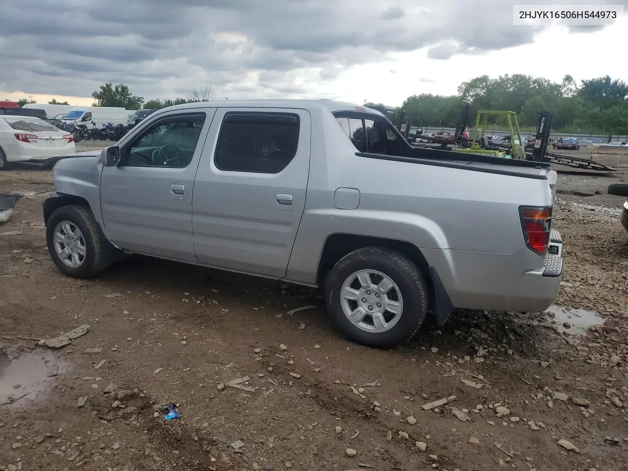 2006 Honda Ridgeline Rtl VIN: 2HJYK16506H544973 Lot: 56969876