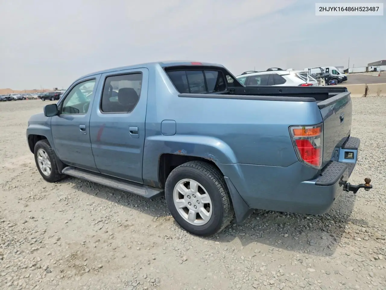 2006 Honda Ridgeline Rts VIN: 2HJYK16486H523487 Lot: 59827396