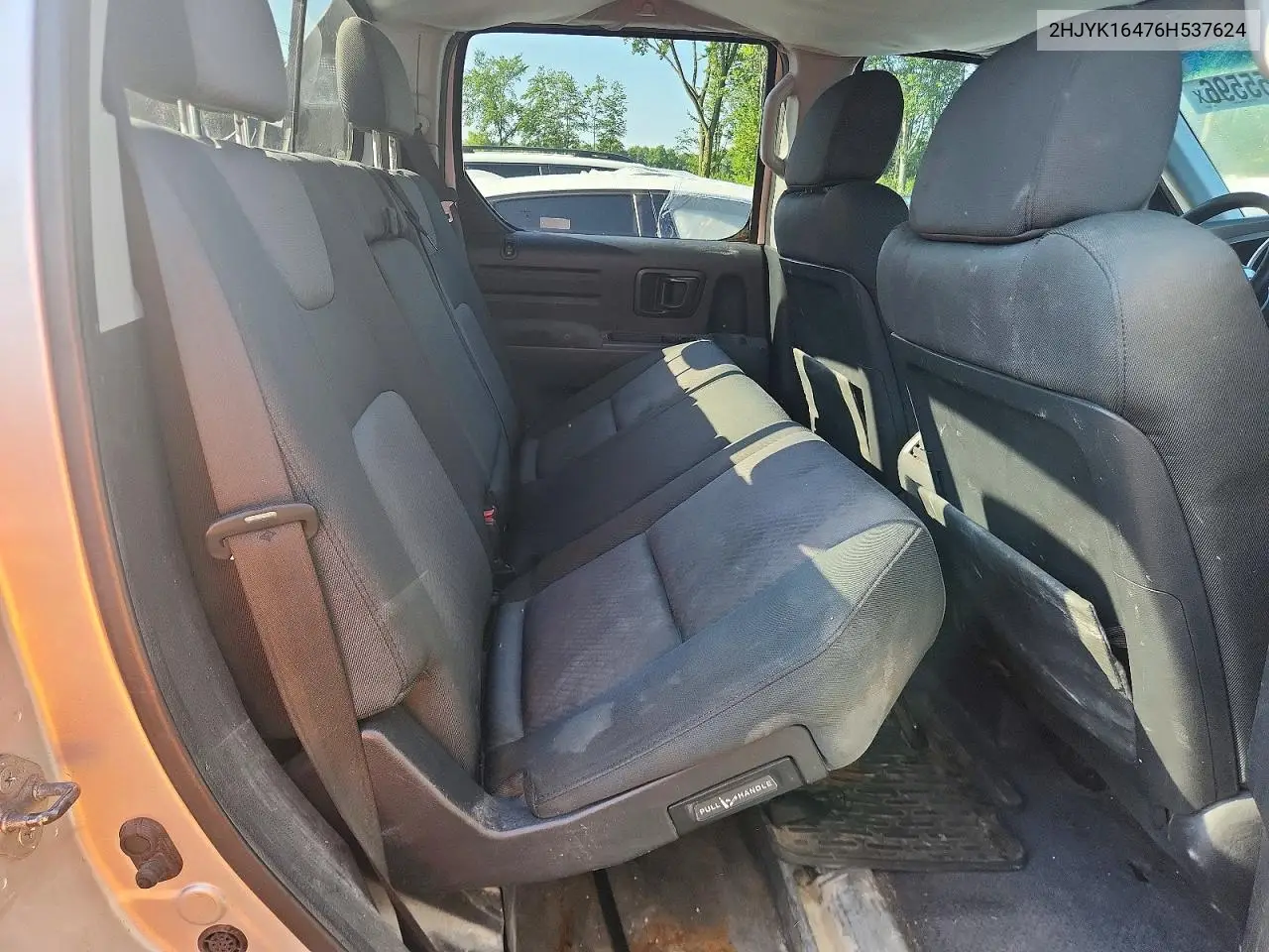 2006 Honda Ridgeline Rts VIN: 2HJYK16476H537624 Lot: 59855596