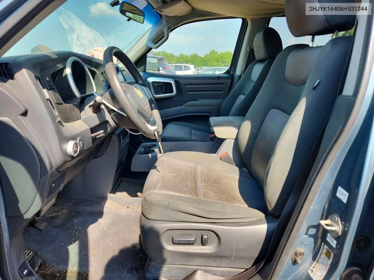 2006 Honda Ridgeline Rts VIN: 2HJYK16406H531244 Lot: 60027536
