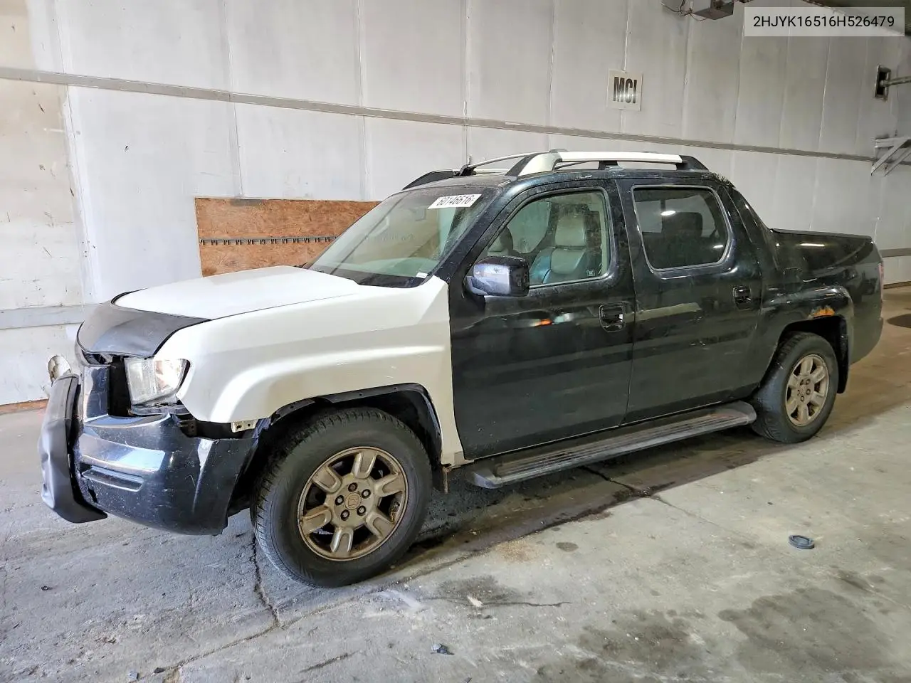 2006 Honda Ridgeline Rtl VIN: 2HJYK16516H526479 Lot: 60146616