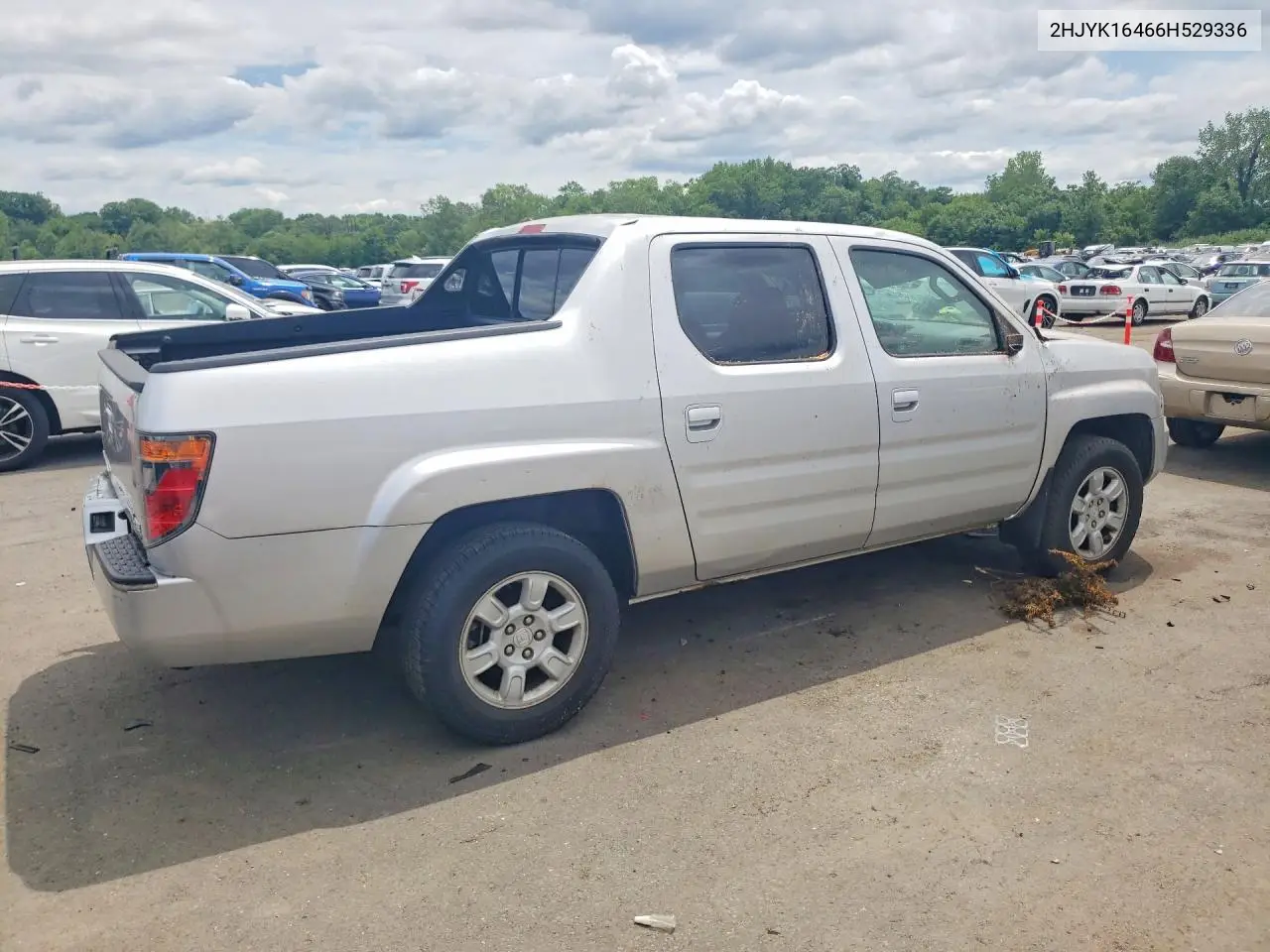 2006 Honda Ridgeline Rts VIN: 2HJYK16466H529336 Lot: 60323406