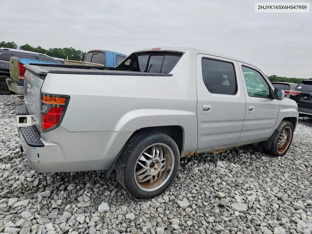 2006 Honda Ridgeline Rtl VIN: 2HJYK165X6H547959 Lot: 60962546