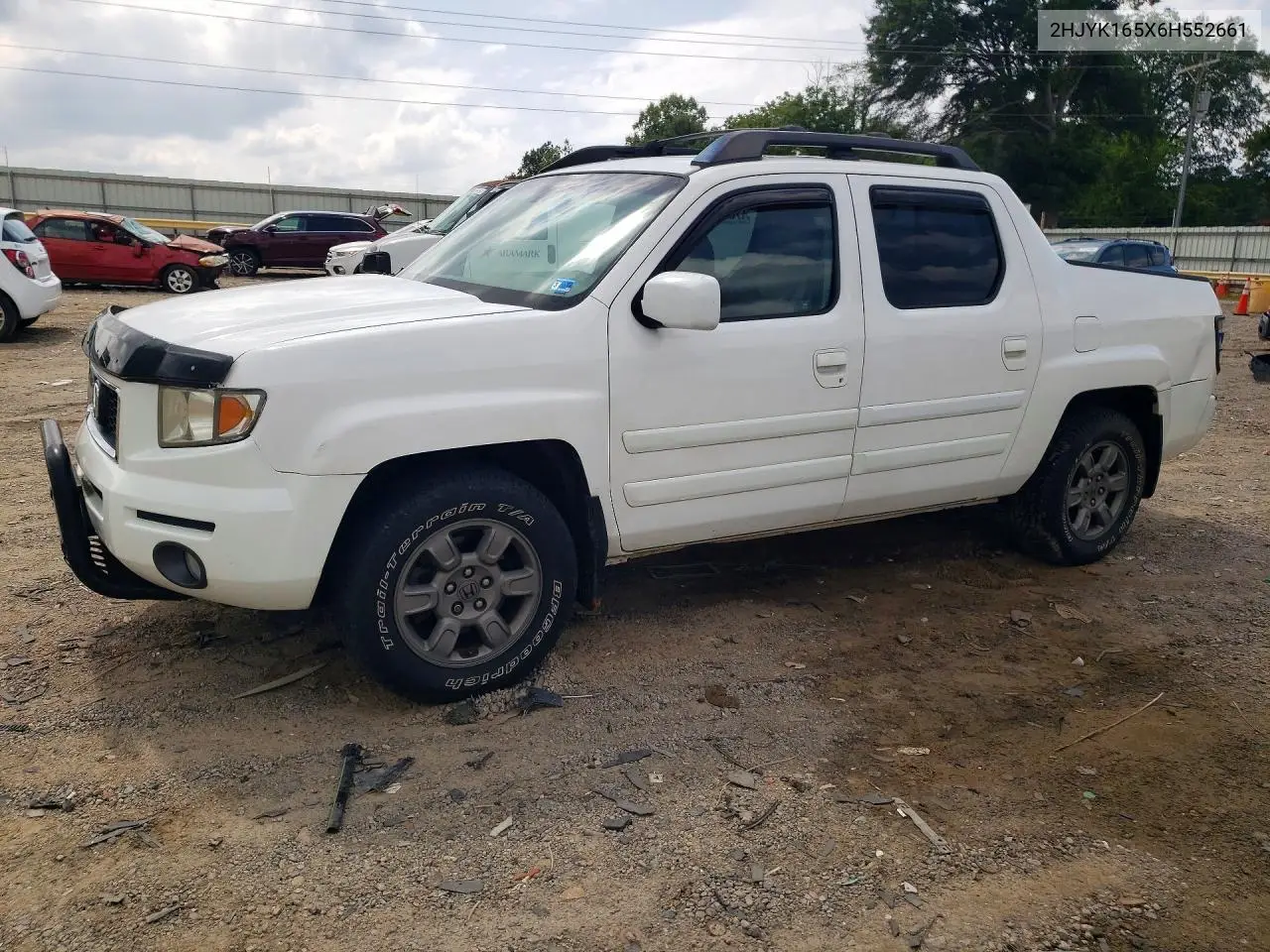 2006 Honda Ridgeline VIN: 2HJYK165X6H552661 Lot: 61584626